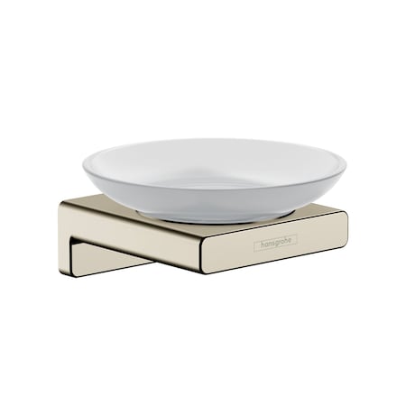 Hansgrohe AddStoris Soap Dish in Polished Nickel 41746830