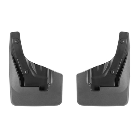 Weathertech Black, No Drill MudFlaps 110175