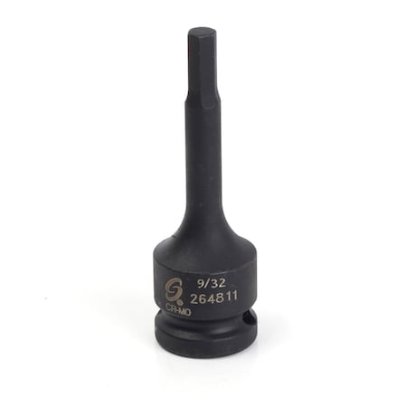 Sunex 1/2 in Drive 9/32 in Impact Hex Driver 264811