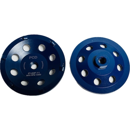 Vantage Product Single Row PCD, Concrete Cutting, 5'' P-CUP5A1HT6P