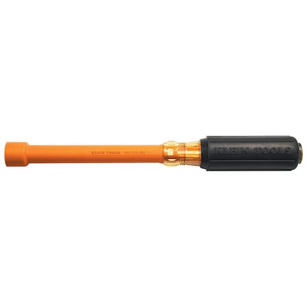 Klein Tools 5/8-Inch Insulated Nut Driver, 6-Inch Hollow Shaft 646-5/8-INS