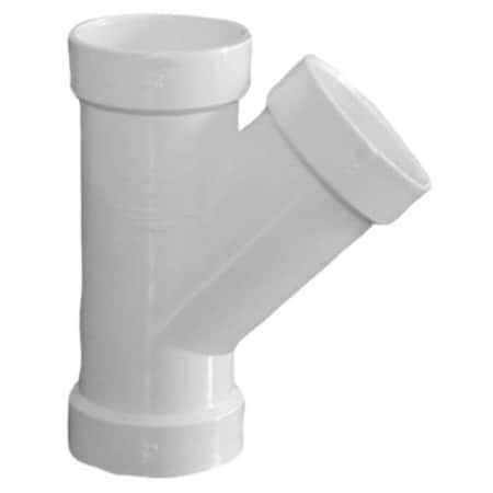 Charlotte Pipe And Foundry PVC 006001000HA 2IN WYE PVC DWV PVC 00600  1000HA