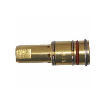 Best Welds Gas Diffuser, Brass, 400 A-600 A, For Bernard Style MIG Guns, 4200, 7400 Series Contact Tips 900-4435