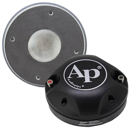 Audiopipe 160W Titanium Compression Driver - Max 8 Ohm & 2 in. VC AU600053