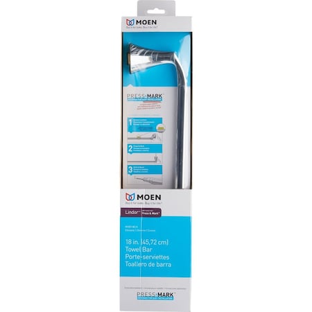 Moen Lindor 18'' Towel Bar Chrome MY8718CH