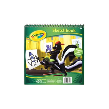 Crayola Kids Sketchbook, 40 Pages, PK12 993404