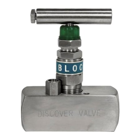 Discover 1/2 in. 316SS FxF BSPP NV 6000 Packed Stem 101085-BSPP