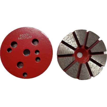 Vantage Product Metal Bond, Diamond Tooling MD-TQC10SEG-6080M-Straight