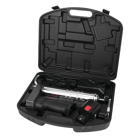 Performance Tool 14.4v Cordless Grease Gun, 7000psi, 3oz/min, Ni-CAD Battery W50014