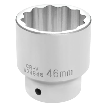 Performance Tool 3/4 In Dr. 12 Pt Socket 46Mm W34846