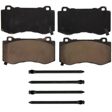 Wagner Brake QuickStop Front Disc Brake Pad Set Ceramic,  ZD1149