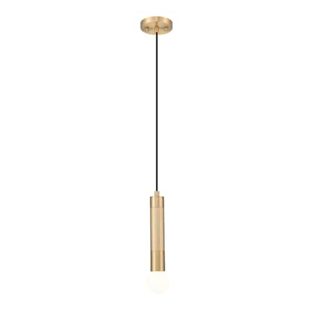 Z-Lite Stari 1-Light Pendant, 4.75 in W, Modern Gold 1956P-MGLD