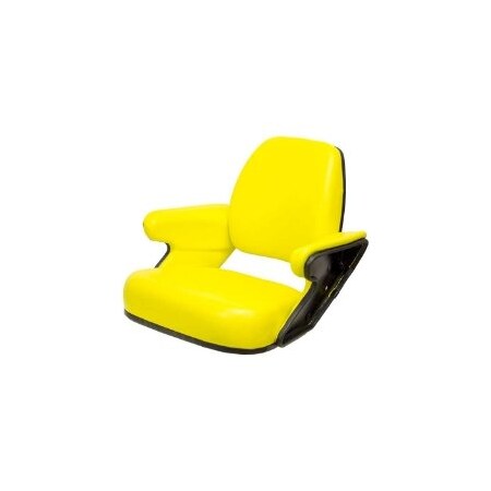 Uni Pro John Deere 40 4-Piece Seat Top Assembly, Yellow Vinyl 7896