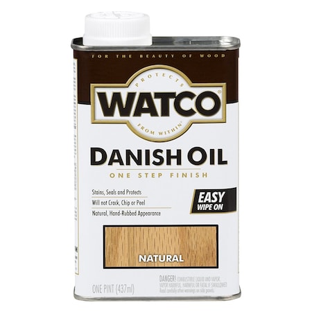 Watco Pt Natural Danish Oil Finish 65751