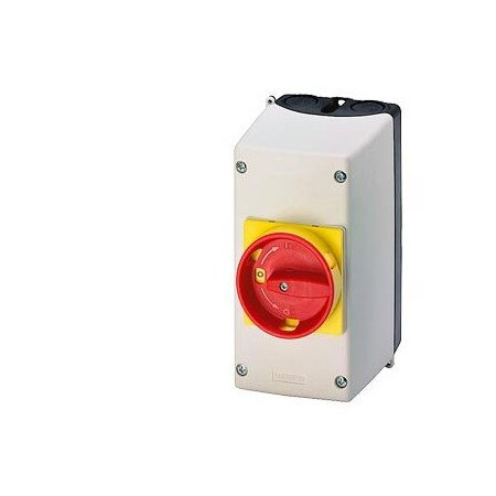 Siemens 3Rv102 Pls Encl Ip55 Inside 54Mm Red Han 3RV1923-1FA00
