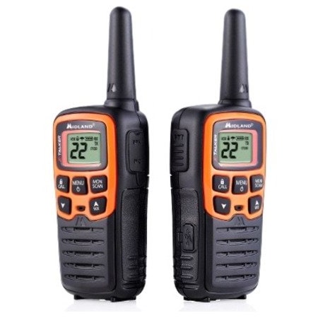 Midland Radio Portable Two Way Radio, 0.5W, 28 mi., 8 hr. T51VP3