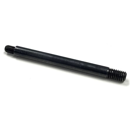 Morton Gear Lever Shaft, Steel W/ Black Oxide Finish, 5/16in-18 Thread, 5-7/8in Overall Length GLX-40