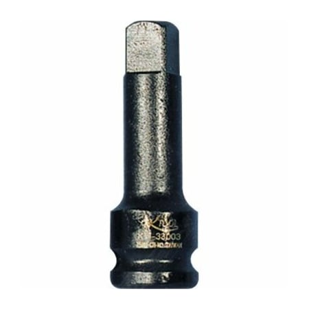 K-Tool International Extension 1/2" Dr, 3 in L, 1 Pieces, Black Oxide KTI-33003