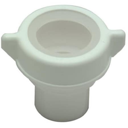 Highkey Master Plumber White Plastic Drain Reducing Adapter LR574358