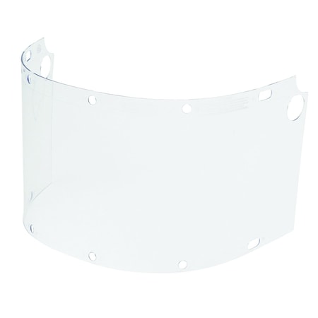 Fibre-Metal By Honeywell Universal Fit Propionate Safety Visor, Clear, .060" Thickness 6750CL