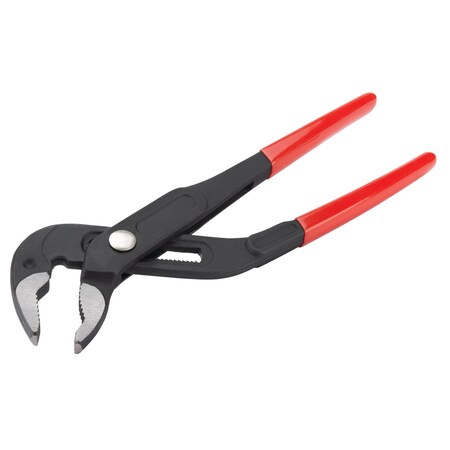 Performance Tool 11 in. Ratcheting Pliers, Groove Joint, Vanadium Steel, 2.5 in. Capacity W30742