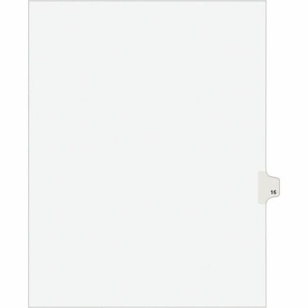 Avery Dividers, Index, Sidetab, 16 25PK AVE01016