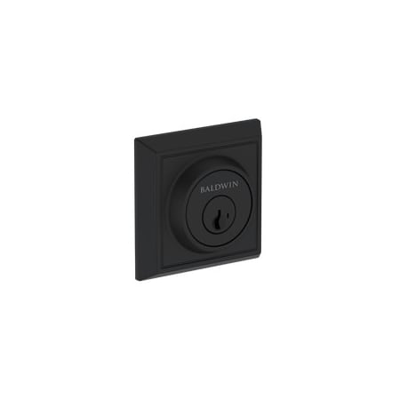 Baldwin Residential Deadbolts Single Cylinder Reversible Satin Black SCCHD190SMC