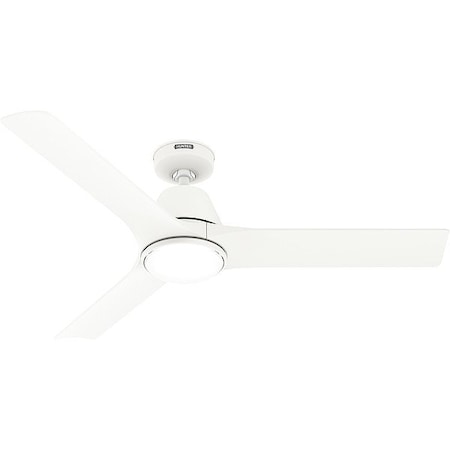 Hunter CeilingFan, White, 52inDia, 3Blade 52928