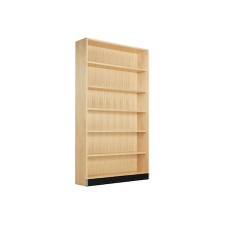 Diversified Spaces Bookcases, 48Wx22Dx84H, Maple OS-1427