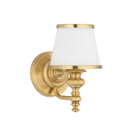 Hudson Valley Lighting Milton 1 Light Bath And Vanity 6 In. Flemish Brass 2001-FB
