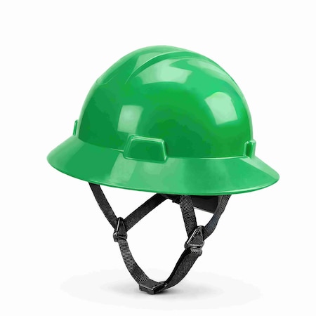 Ge Hard Hat, Non-Vented, Green GH329N
