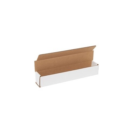 Bubblefast 50-12 x 2 x 2'' White Corrugated Mailers, 50PK BFM1222