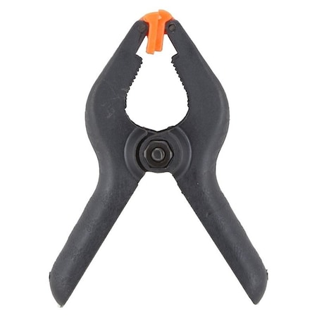 Vulcan Spring Clamp, 1 in Clamping, Nylon, Black JL27645