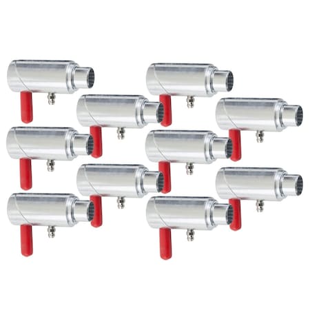 Mytee Products 1in Spring Loaded Cam Lock for Wreckers Tow Truck Twist Lock Plunger Pin, 10PK CAMLOCK1x10