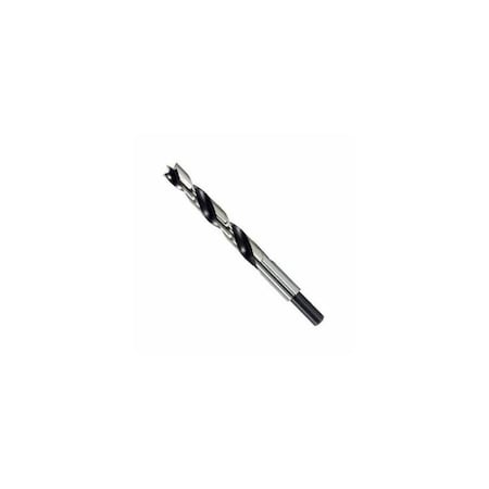 Stanley Drill Bit 3/16" X 3-3/8" L Steel Brad Point Round Shank 49613