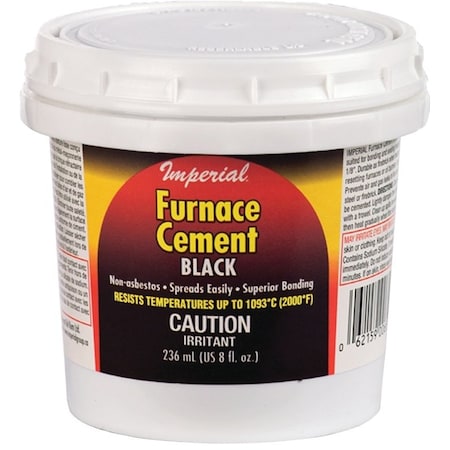 Imperial Mfg Cement Furnace Black 8Oz KK0077-A