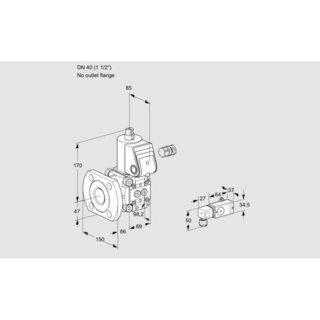 Honeywell Kromschroder VAS240/-F/NW KS88014790