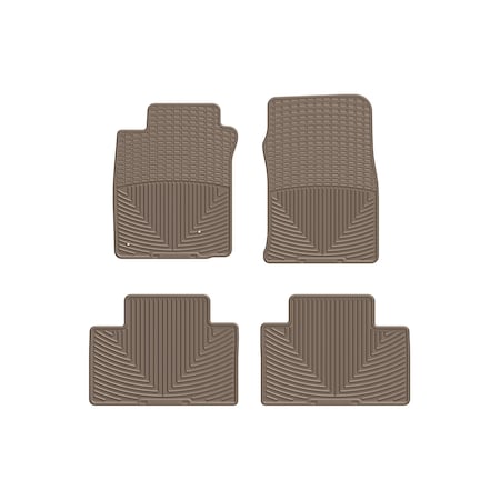 Weathertech Tan, Front and Rear All Weather Floor Mats WTLT039136