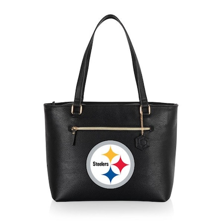 Picnic Time Family Of Brands NFL Pittsburgh Steelers - Uptown Cooler Tote Bag 743-01-179-254-2