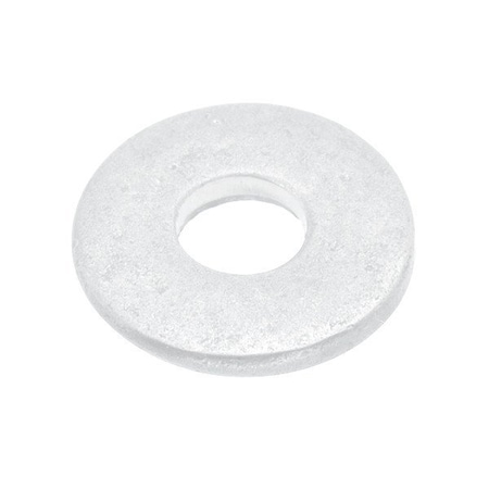 Zoro Select Flat Washer, For Screw Size #2 , PTFE Not Applicable Finish, 25 PK WASB#2RPTFE
