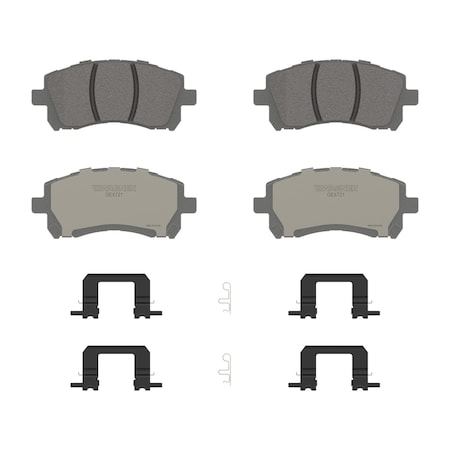 Wagner Brake OEX Front Disc Brake Pad Set Premium Ceramic,  OEX721