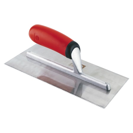 Roberts Trowel, Sq, 4-1/2 x 11 in, Steel/Cushioned 10-823