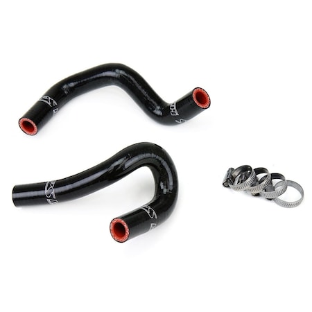 Hps Performance High Temp Reinforced Silicone Heater Coolant Hose Kit, Black, 57-1309-BLK
