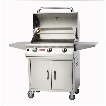 Grillgear Lonestar Select Cart Liquid Propane - Stainless Steel GR3714566