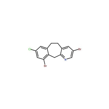 Ak Scientific 3, 10-Dibromo-8-chloro-6, 11-dihydro-5H-benzo[5, 6]cyclohepta[1, 2-b]pyridine (25mg), CAS 272107-22-9 2543AB-25mg