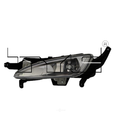 Tyc CAPA Certified Fog Light Assembly 19-12026-00-9