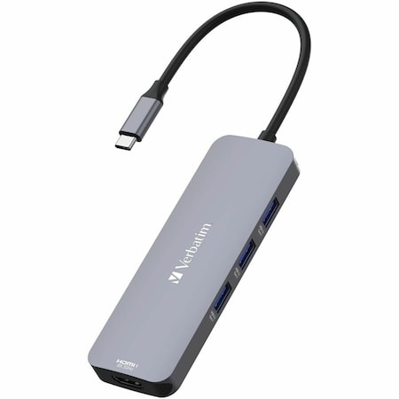 Verbatim Americas USB-C PRO MULTIPORT HUB CMH 08 8 PORTS 32151