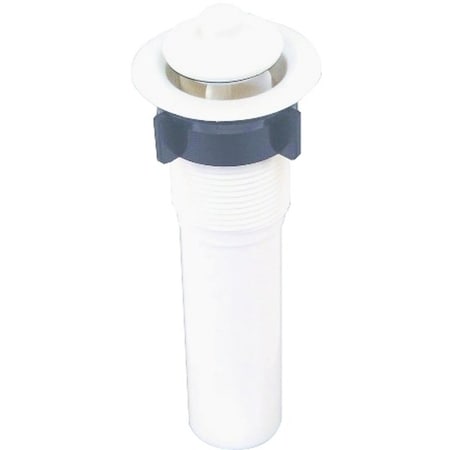 Us Hardware VANITY PLUG 1 1/4X 5 WHITE P-1358C