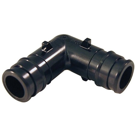 Apollo Valves ExpansionPEX Series Pipe Elbow, 12 in, Barb, 90 deg Angle, Poly Alloy, 200 psi Pressure EPXPAE1210PK