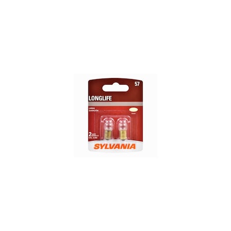 Sylvania 2PK 57LL.BP2 Mini Bulb 34464